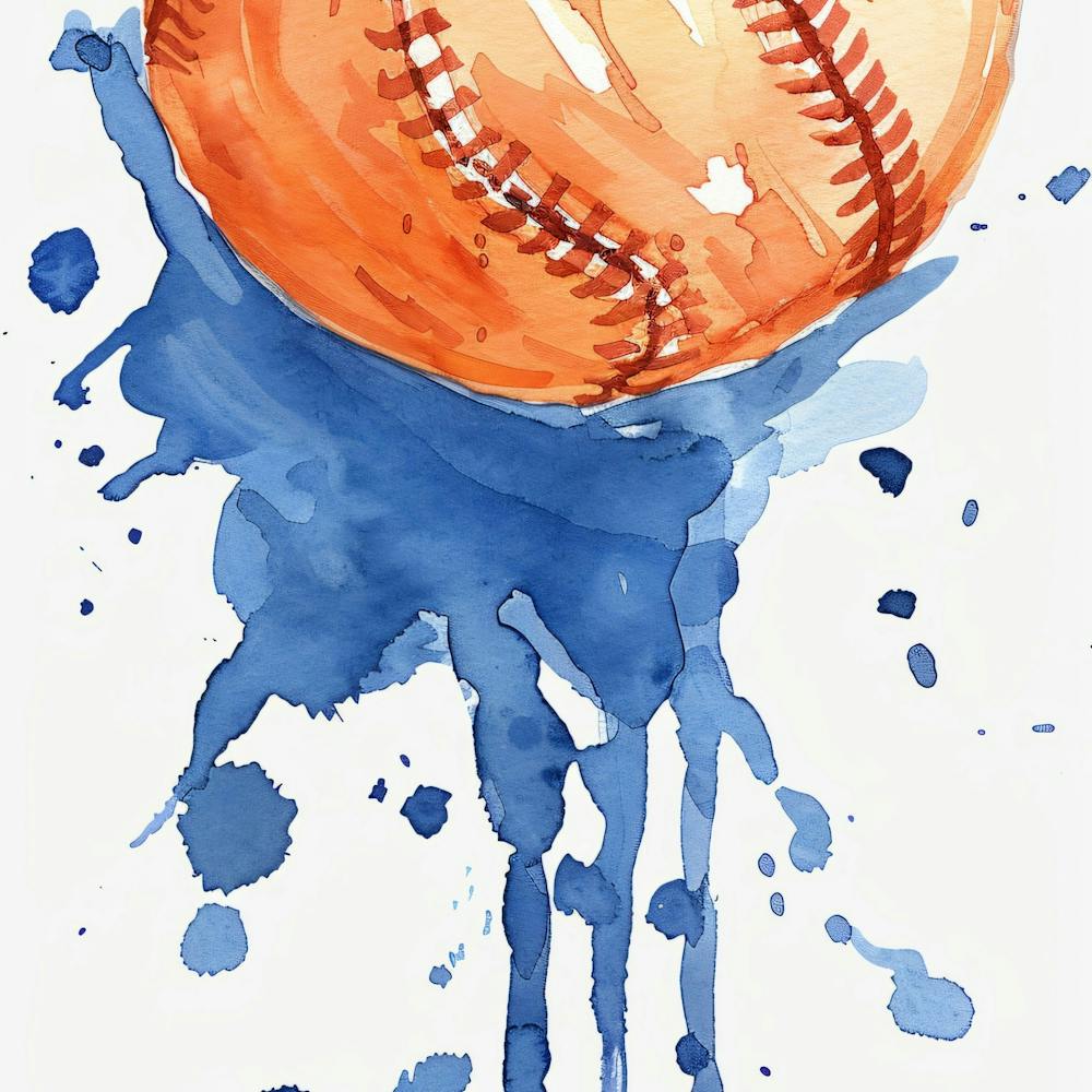 Baseball-Gemälde