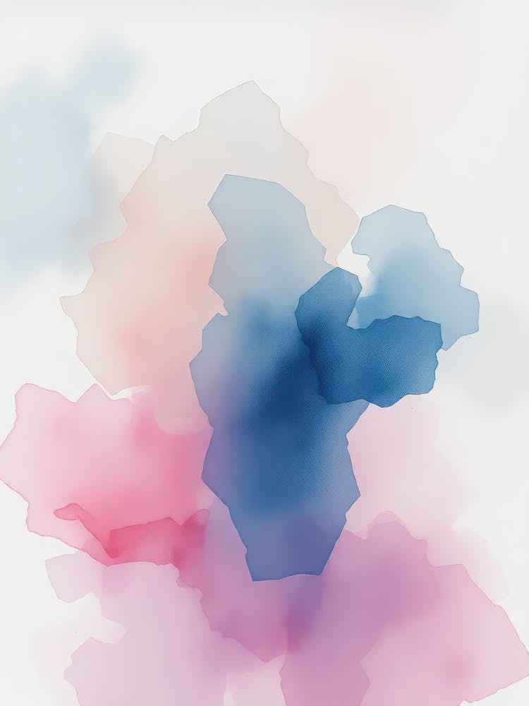 Abstract Watercolor Painting 4