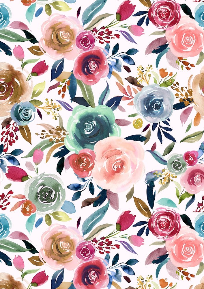 Sweet Watercolour Romance Bouquet