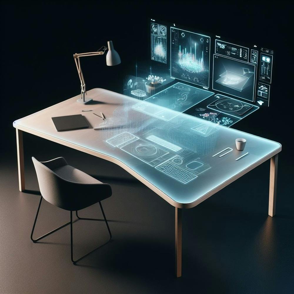Futuristic Desk