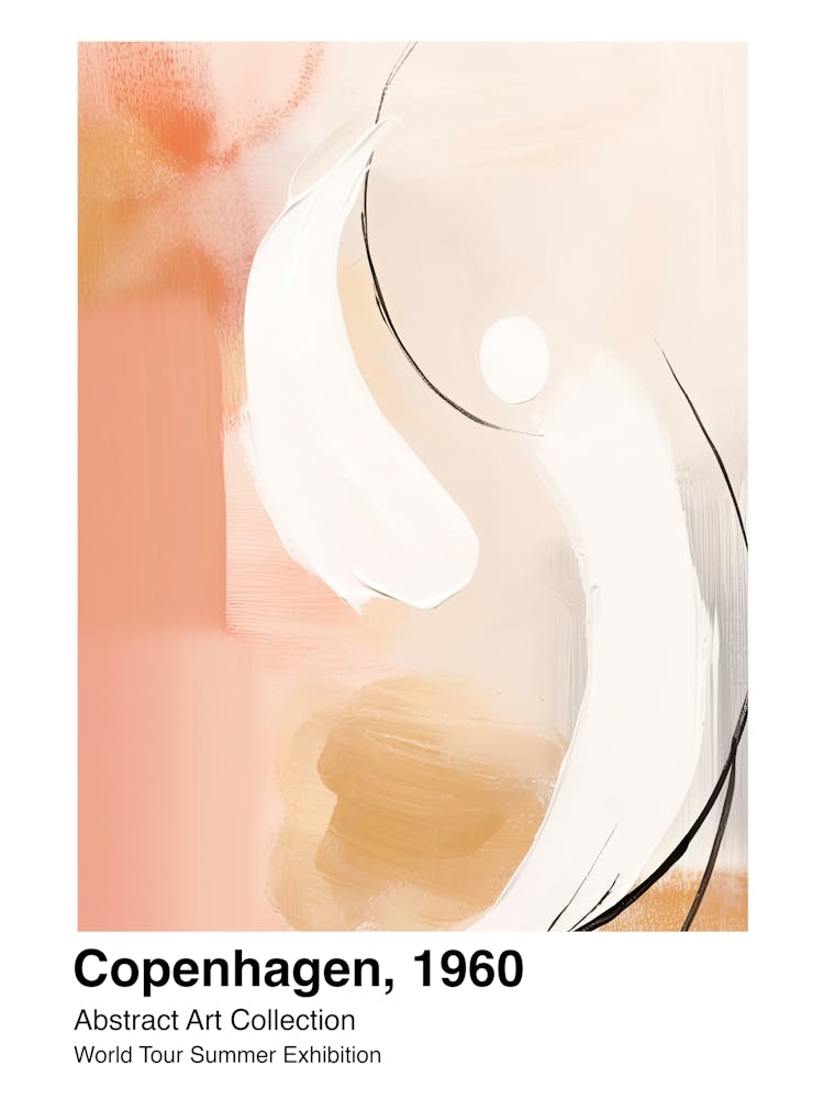 World Tour Exhibition, Abstract Art, Copenhagen, 1960 2