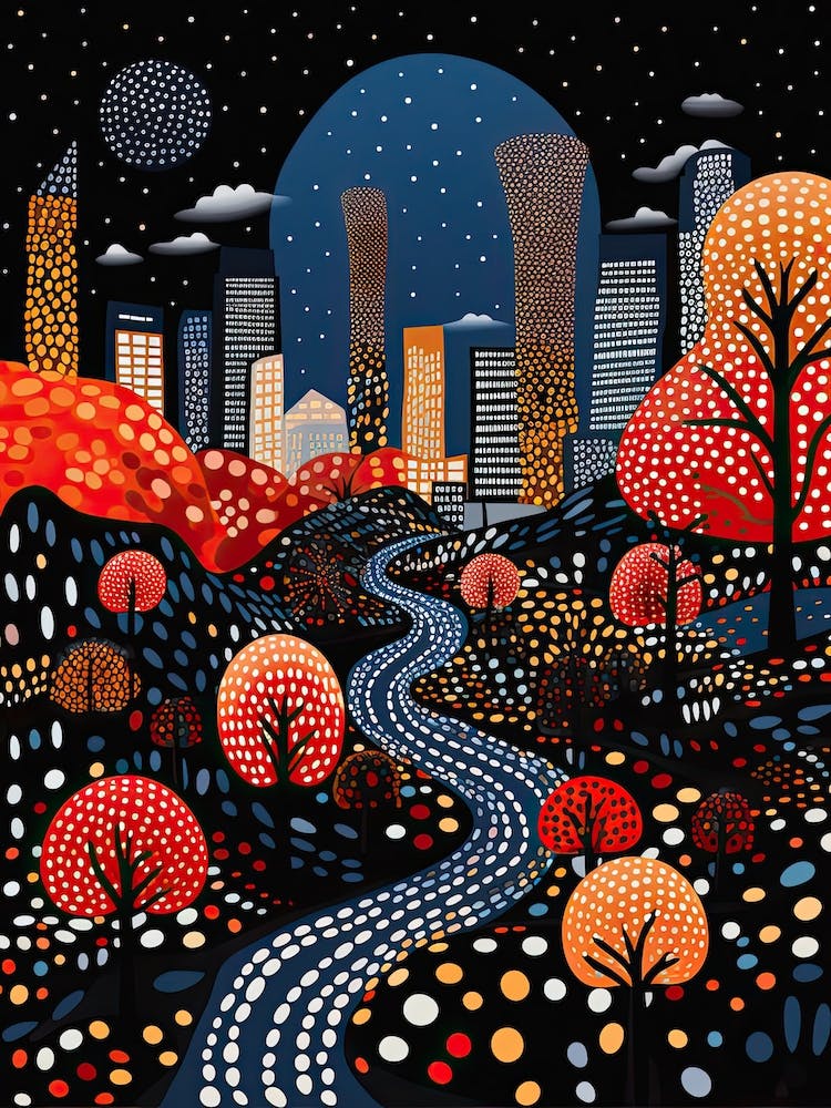 Montreal, Illustration im Stil der Pop Art 3