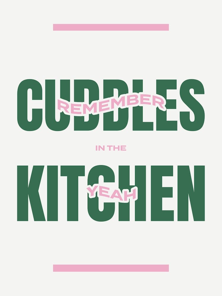 Cuddles In The Kitchen 2
