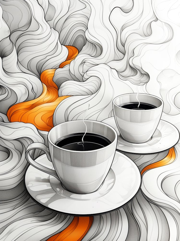 Coffee Cup And Saucer