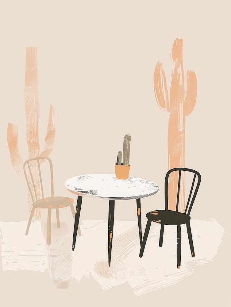 Cactus Table And Chairs