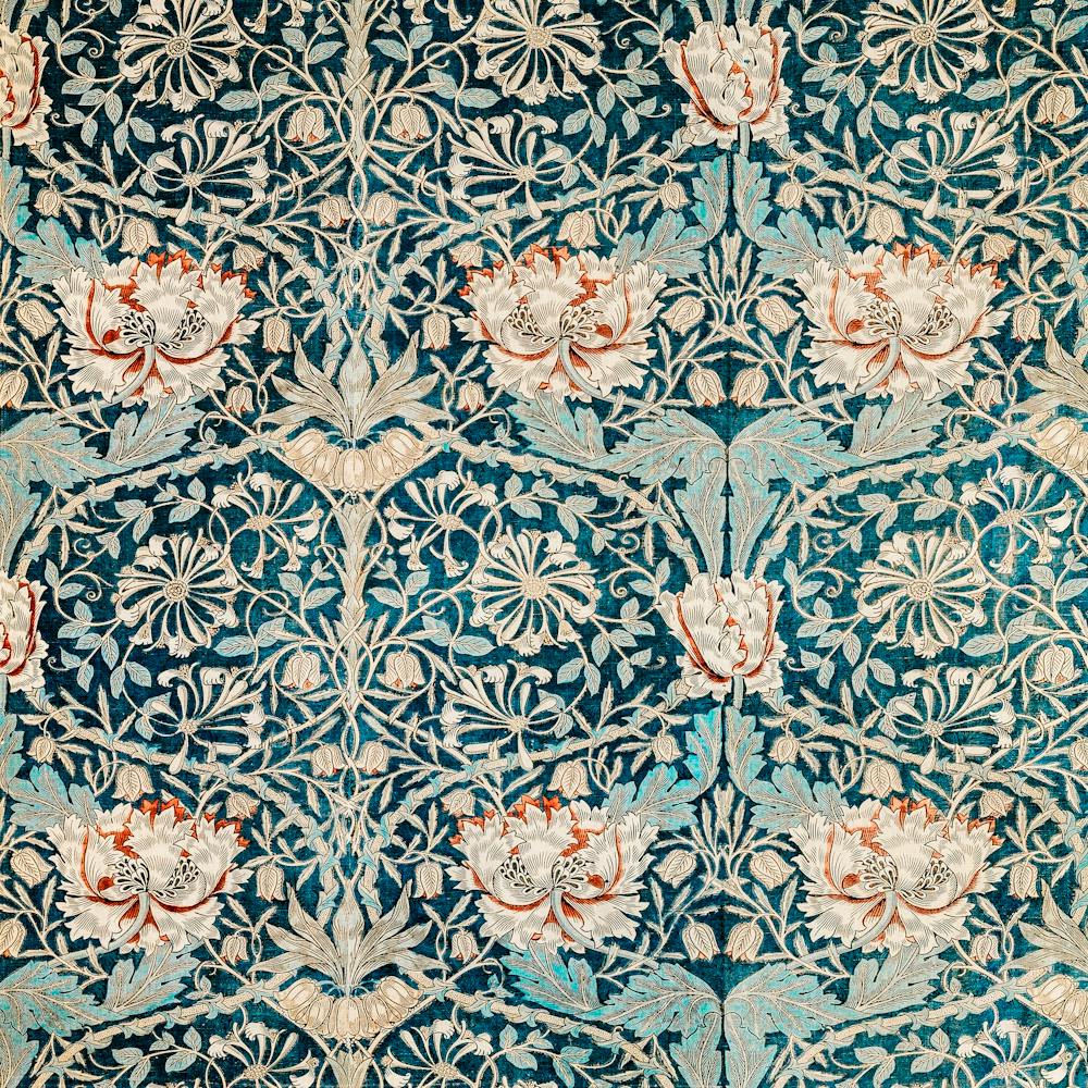 William Morris Honeysuckle Pattern 1876