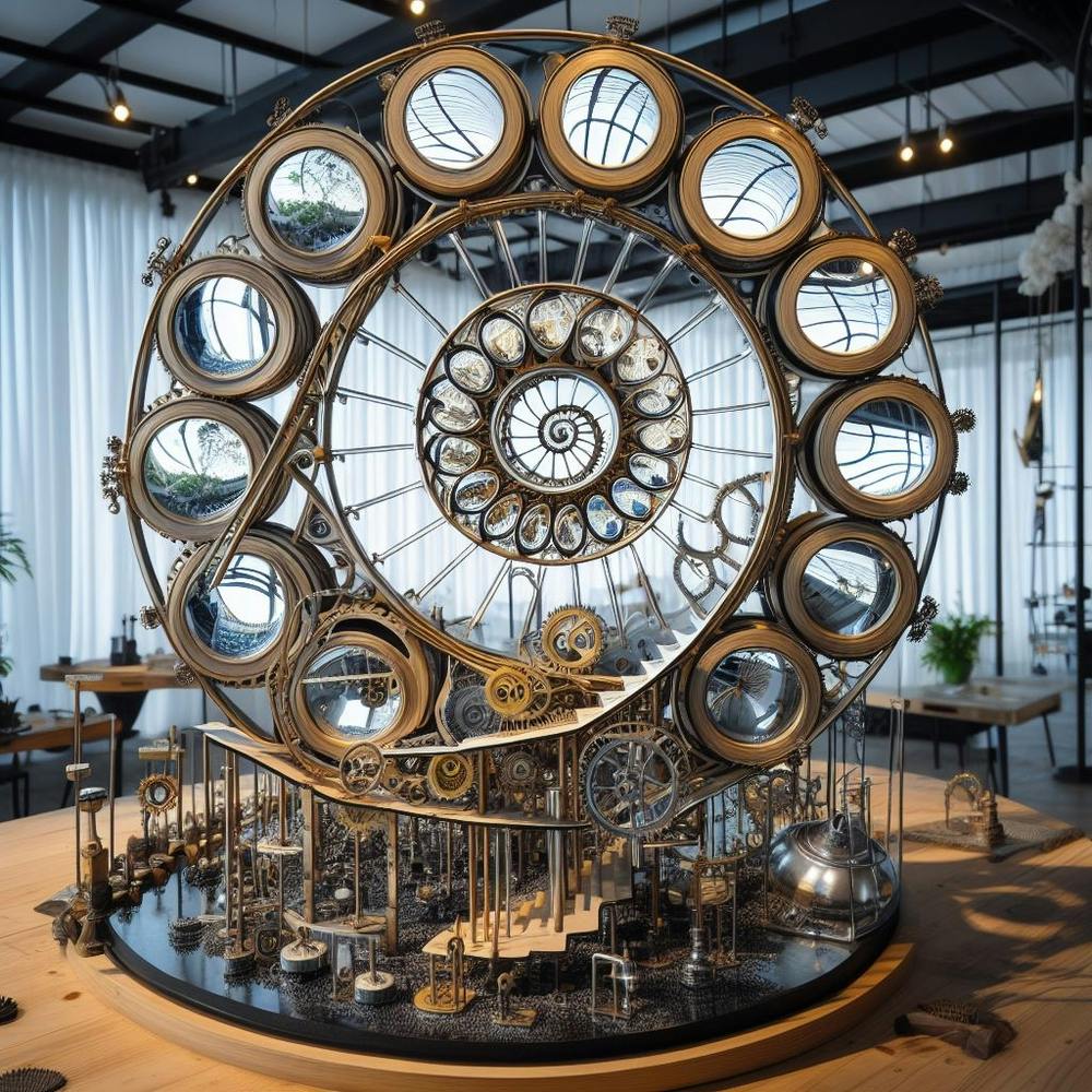 Clock In A Museum
