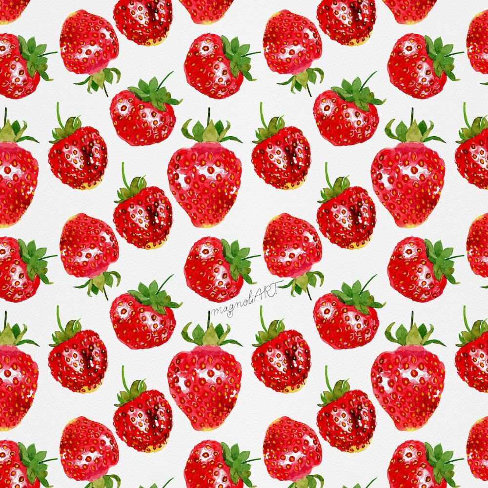 Strawberry Pattern