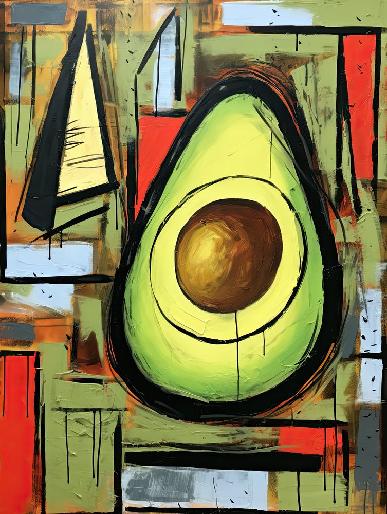 Colorful Avocado
