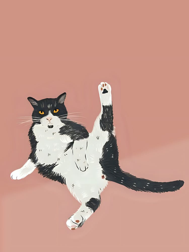 Cat Kicking
