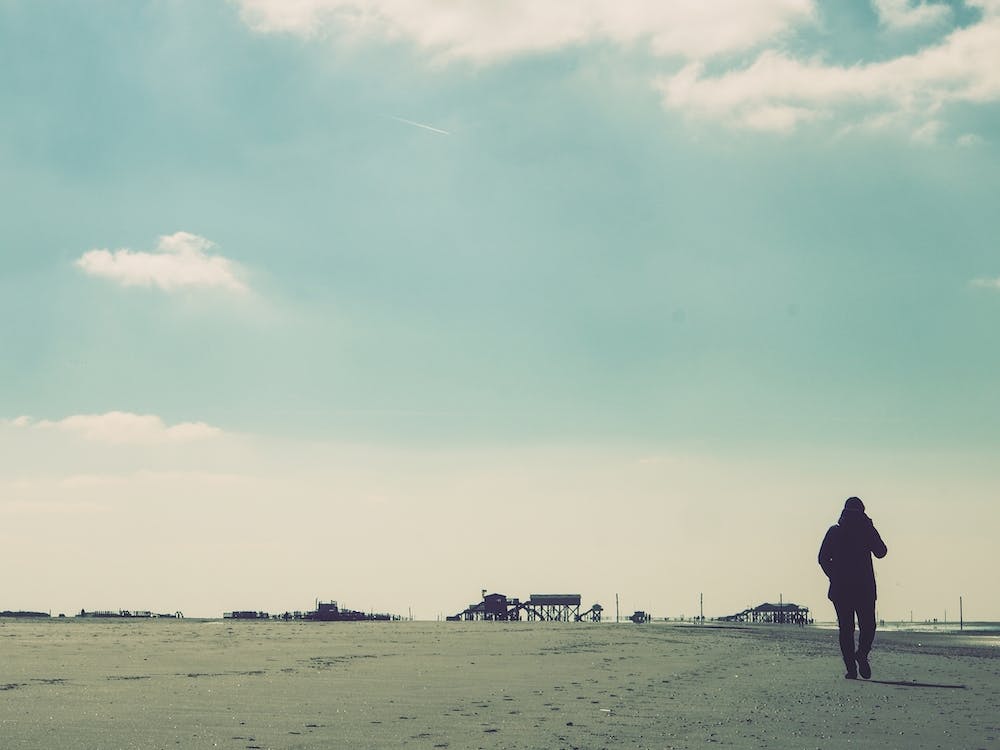 Walking On The Beach