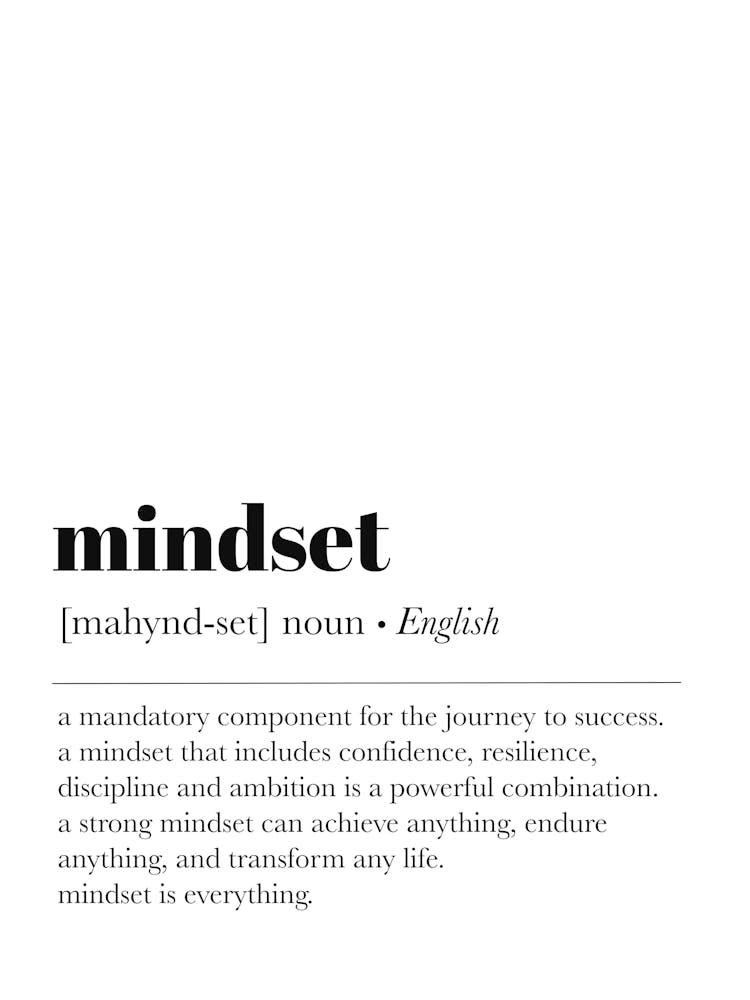 Mindset Definition