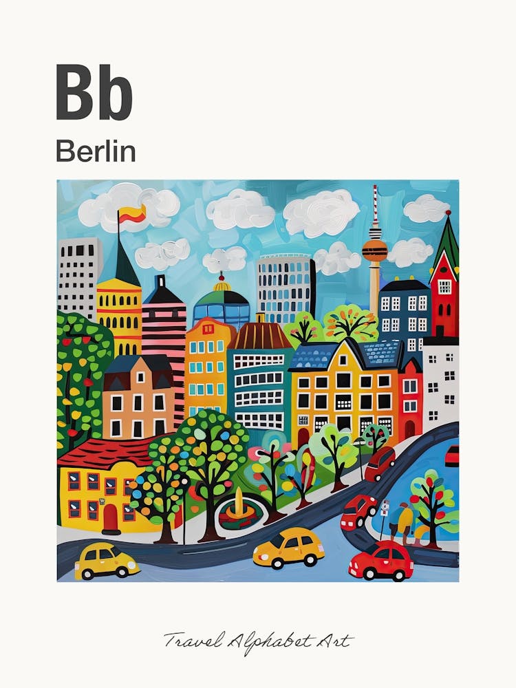 Kids Travel Alphabet  Berlin 2