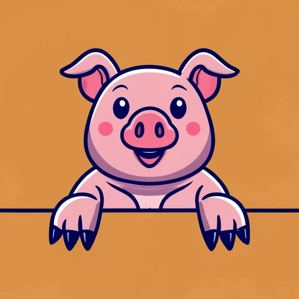 Cartoon Pig