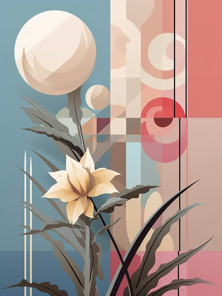 Abstract Geometric Botanical 7