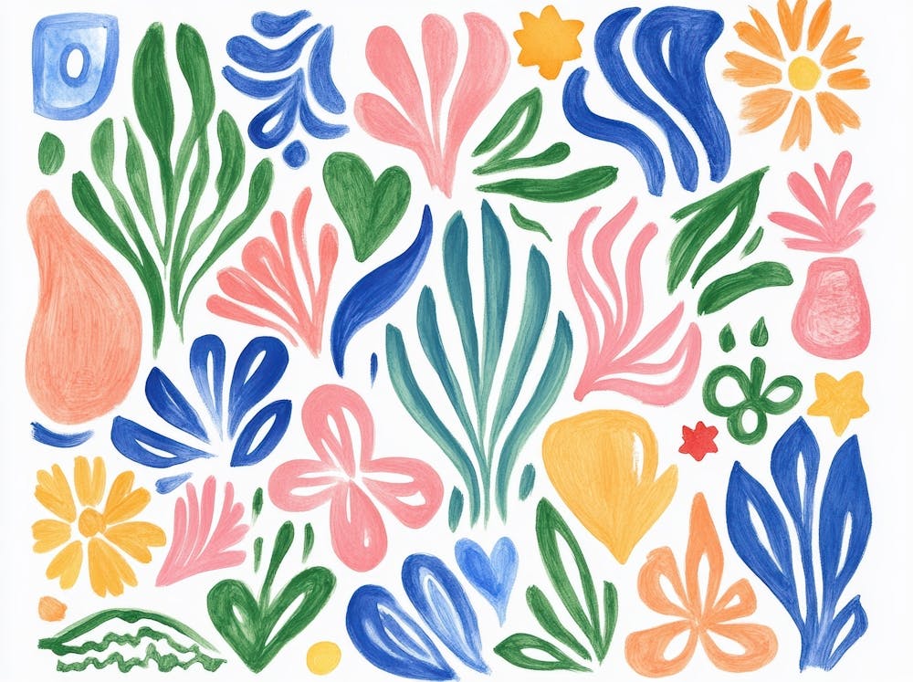 Aquarellblumen 71