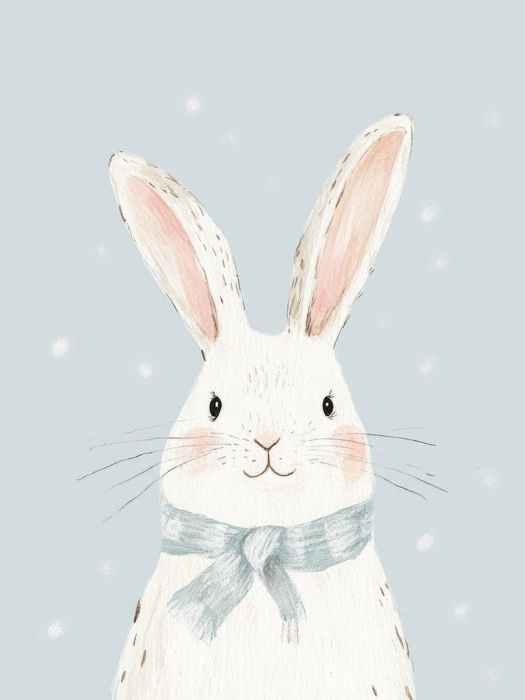 Pastel Nursery Bunny