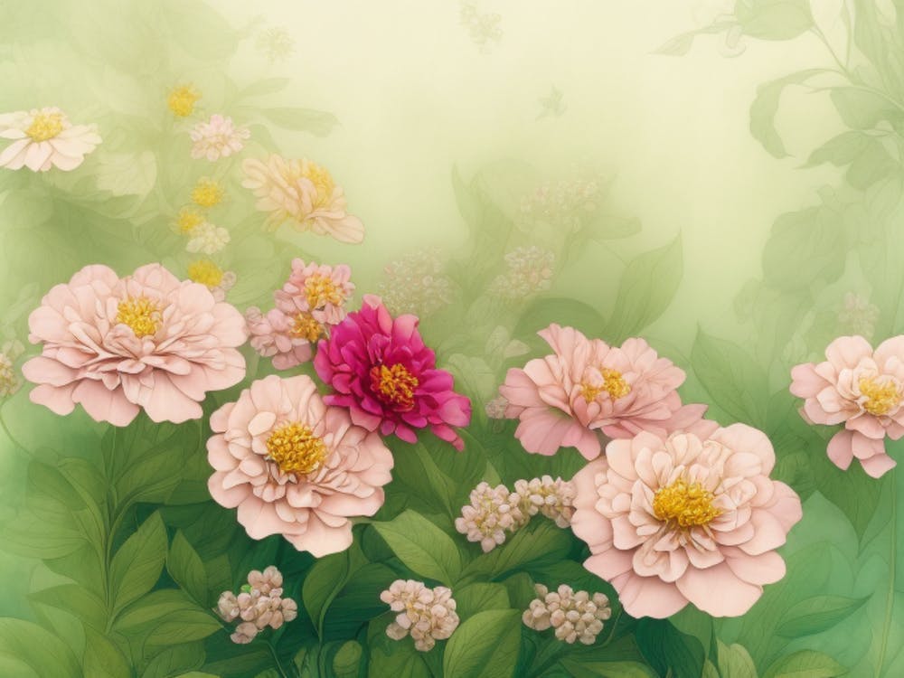 Flowers In The Garden 2