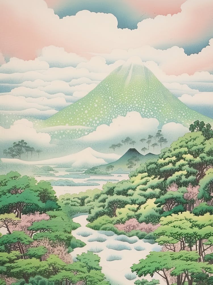 Mount Amagi à Shizuoka Paysage Japonais 2