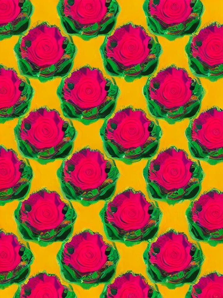 Rose 1 Andy Warhol Flower