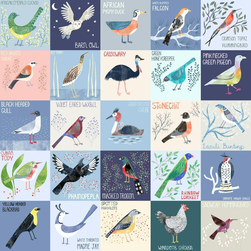 Birds Doing What Birds Do