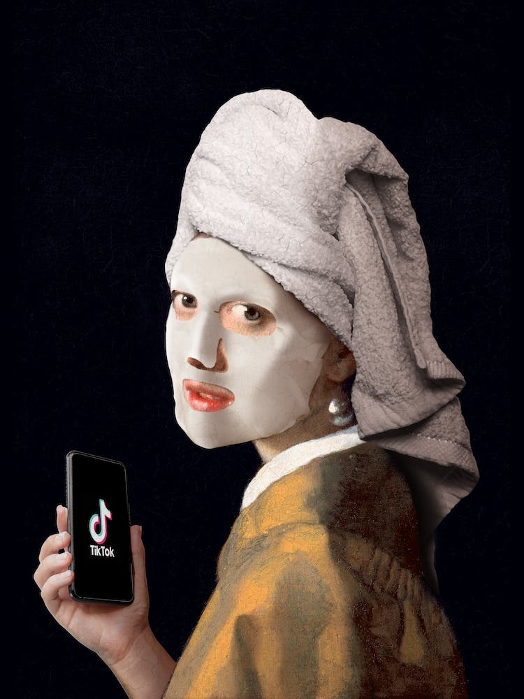 Girl With Tiktok