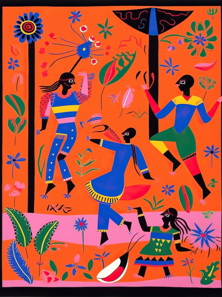 Cricket In The Style Of Matisse 3