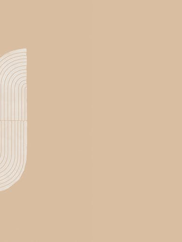 Geometric Object On Beige