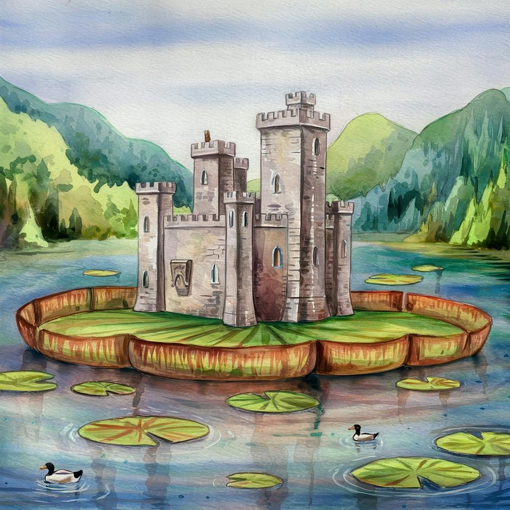 Castle On A Lake