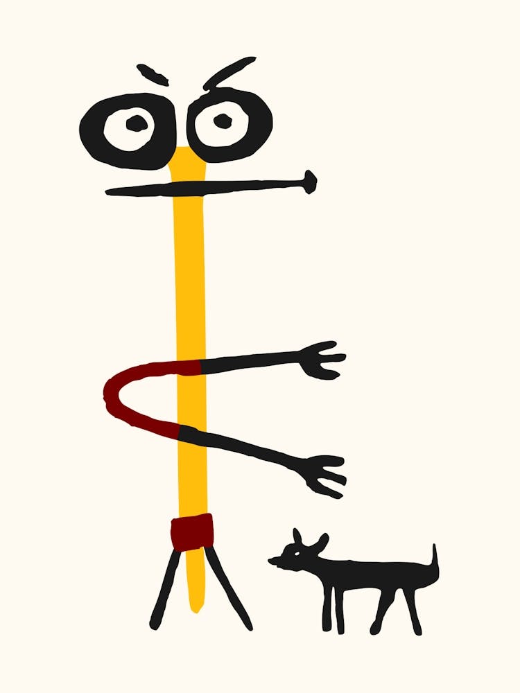 The Figure And The Dog