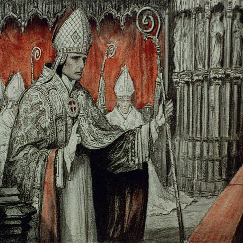 Thibaut S Son Was A Saint When They Made Him A Bishop, Thibaut Was Incoherent With Joy, And Blanche