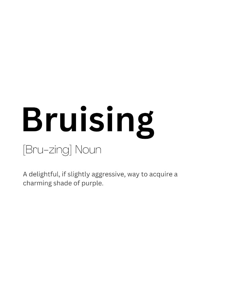 Bruising Definition Meaning