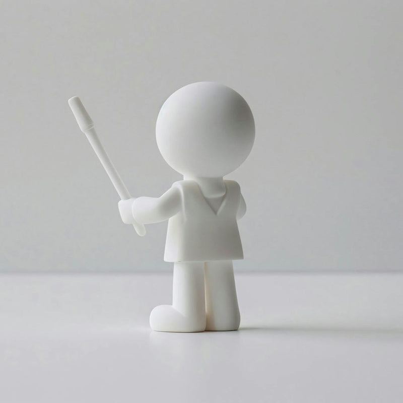 Man Holding A Stick