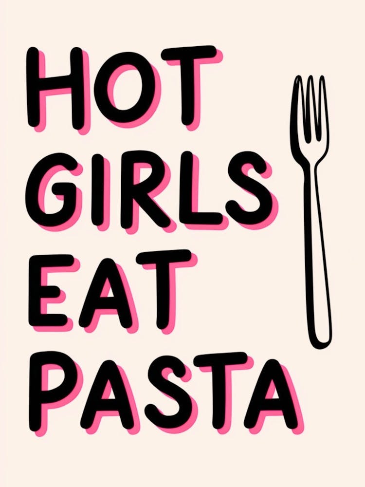 Hot Girls Eat Pasta 6