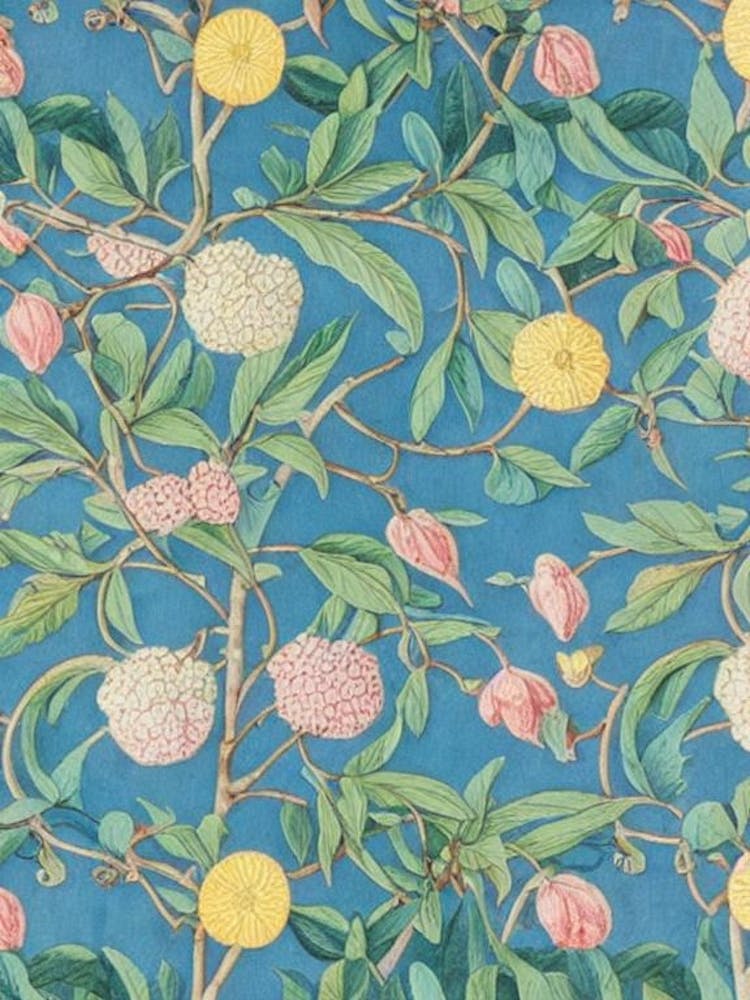 Brazilian Cherry tree Vintage Botanisch