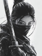 Mystery Beautiful Ninja Girl 2