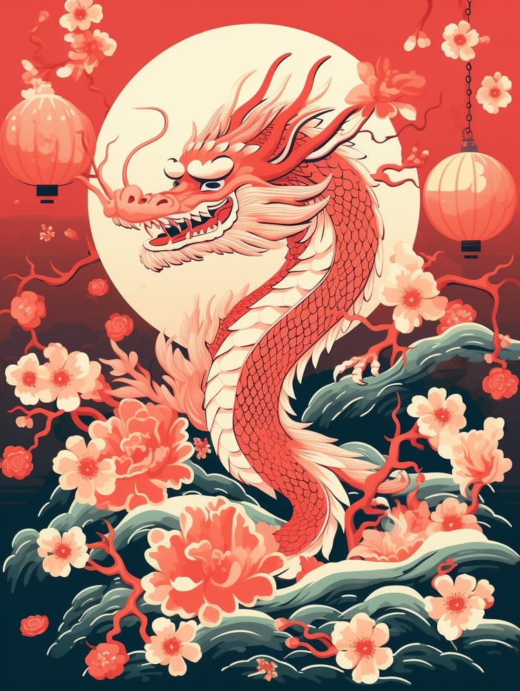 Chinese New Year Dragon Traditional Chinese Style 5