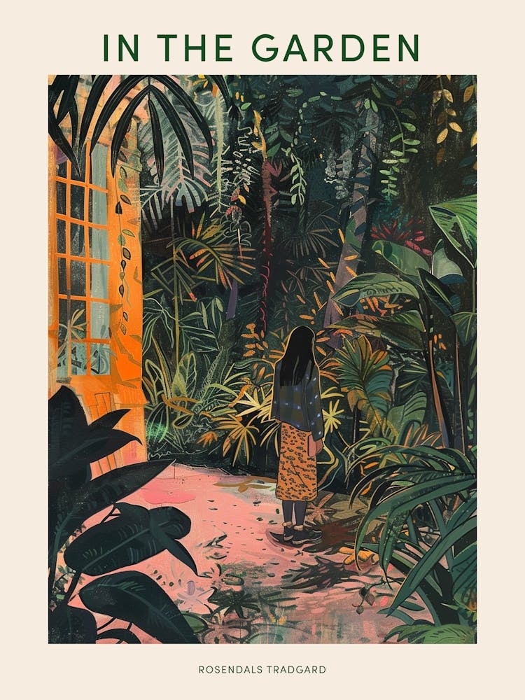 In The Garden Poster Rosendals Tradgard Sweden 2