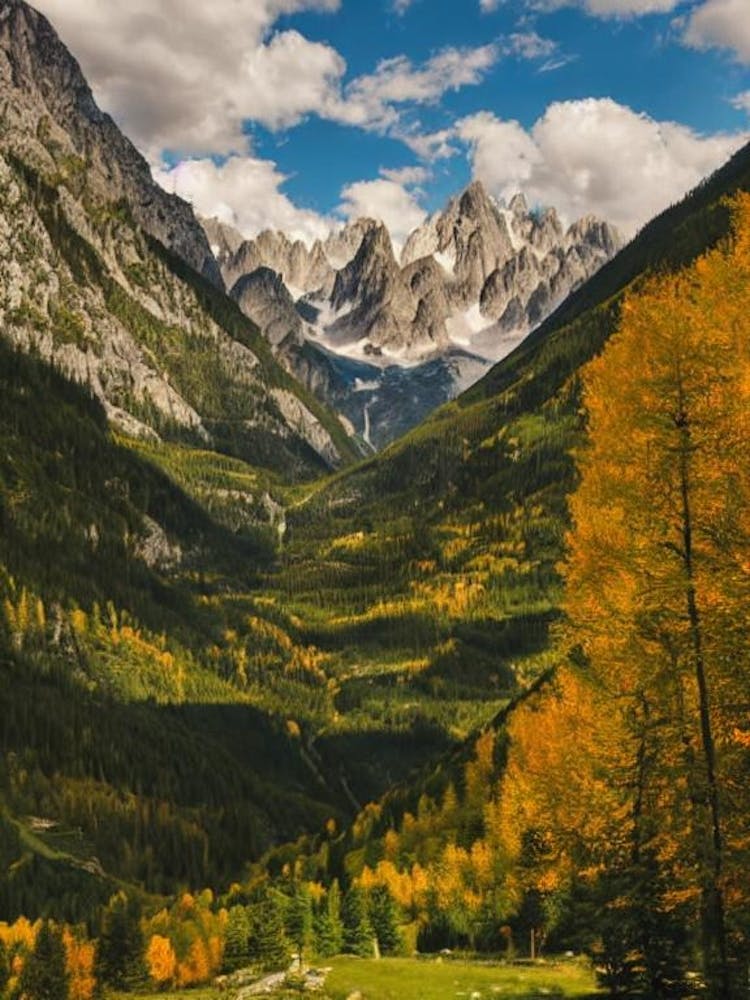 Écrins National Park 2 France Vintage Poster