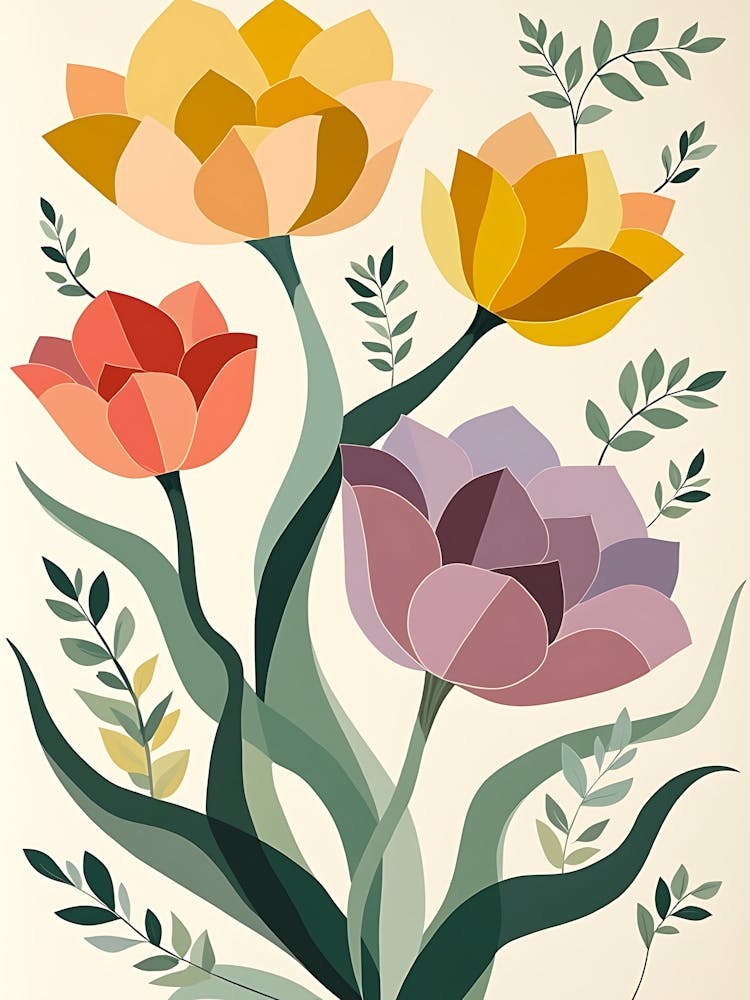 Subdued Floral Aesthetic