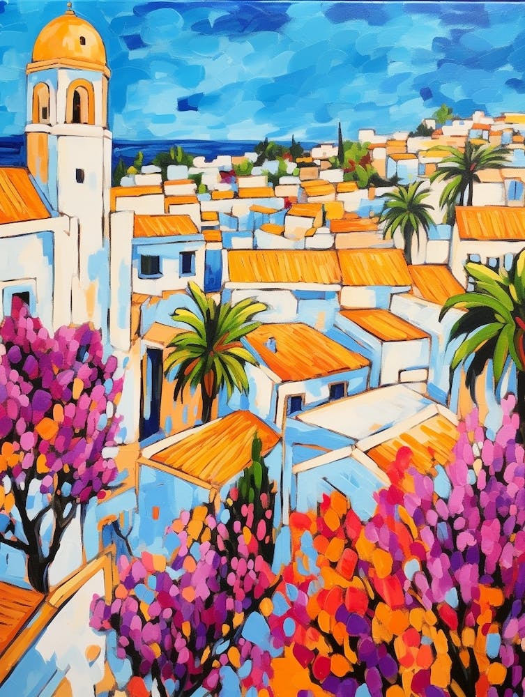 Sousse Tunisia 4 Fauvist Painting
