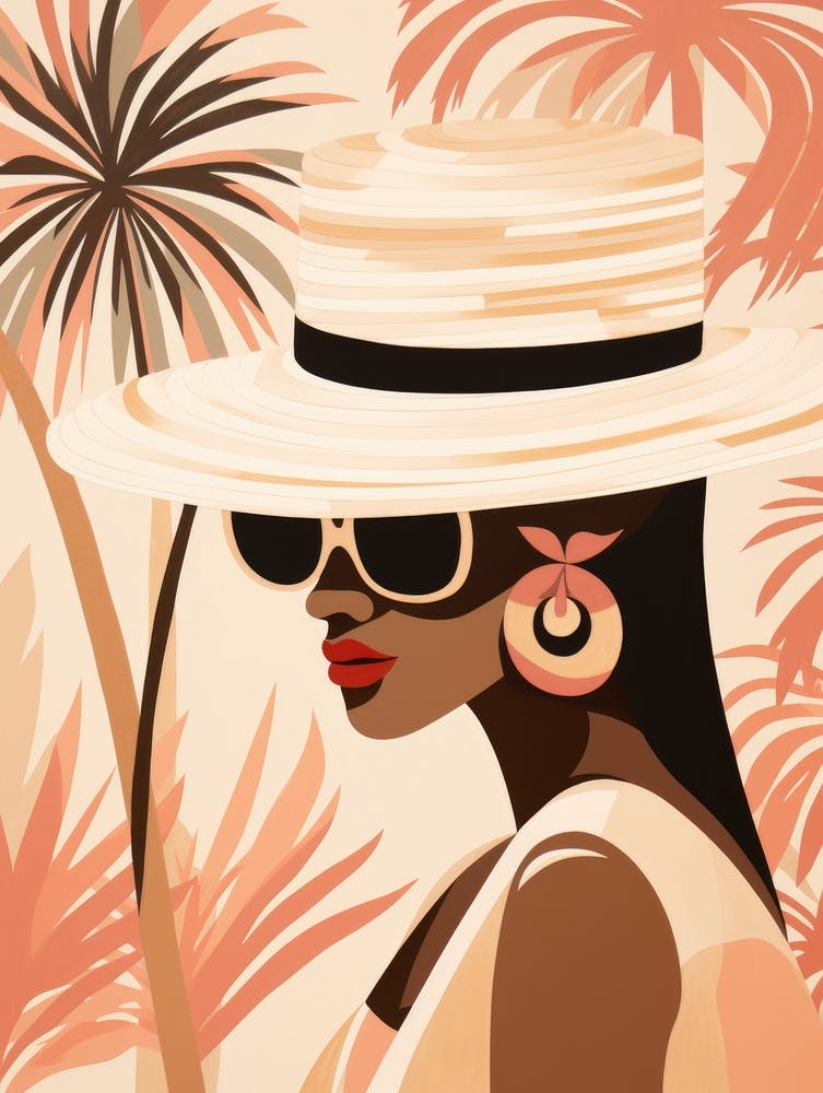 Woman In Hat 1