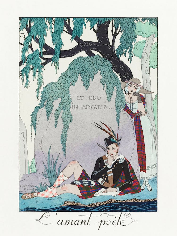 L Amant Poète (1923), George Barbier