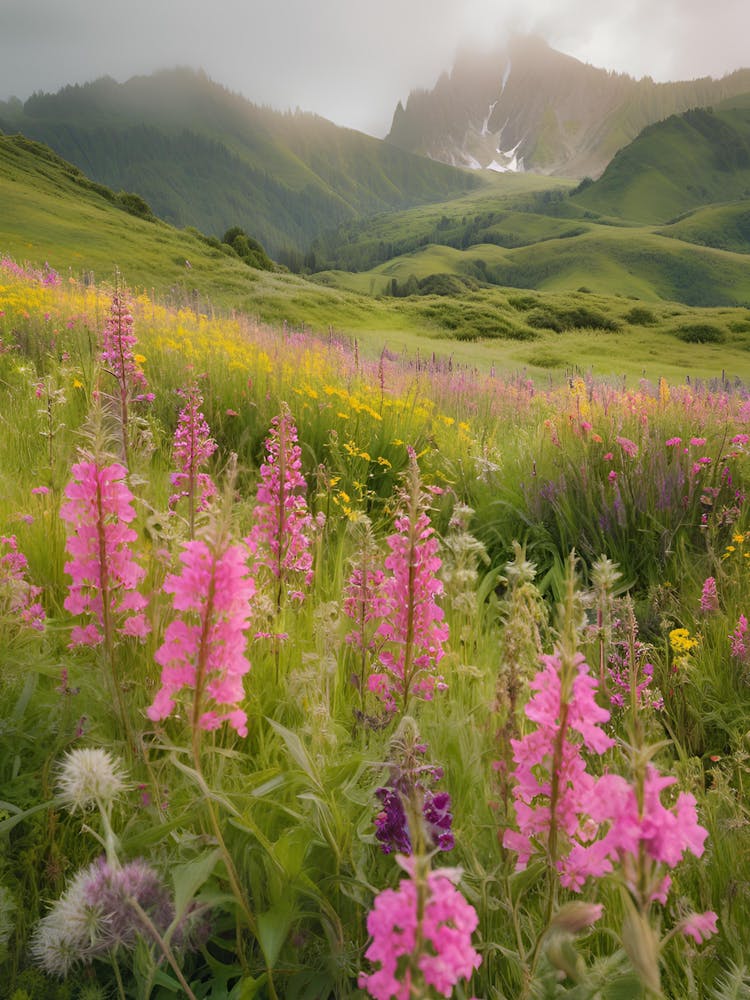 Wildflowers In The Mountains 7