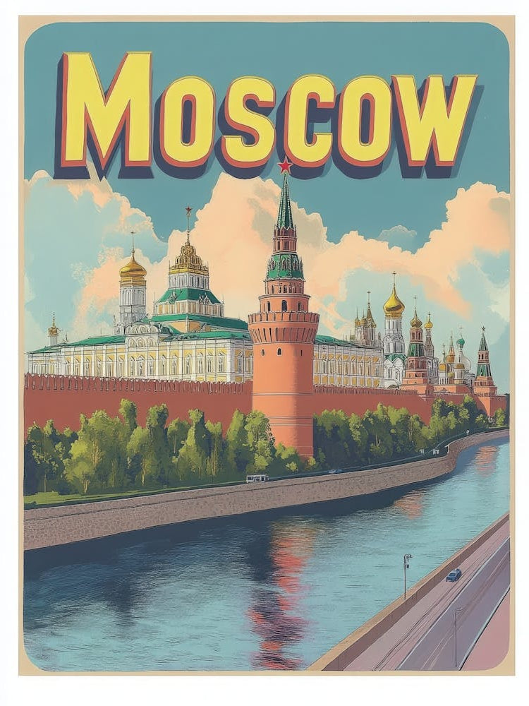 Aihrgdesign A Classic 1960s Travel Poster For Moscow Showcasi C0b70fa6 8eb6 4c2f 8a5c 1cdd747cf6fe 3