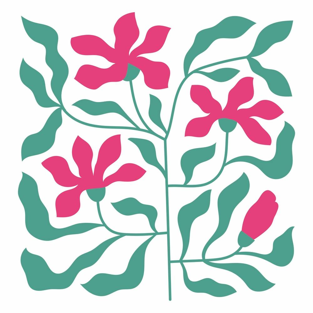 Rosa Blumen 2