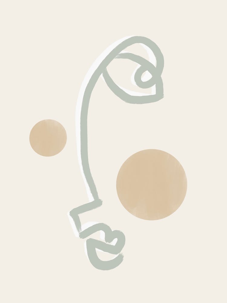 Sunny Face Sage Green