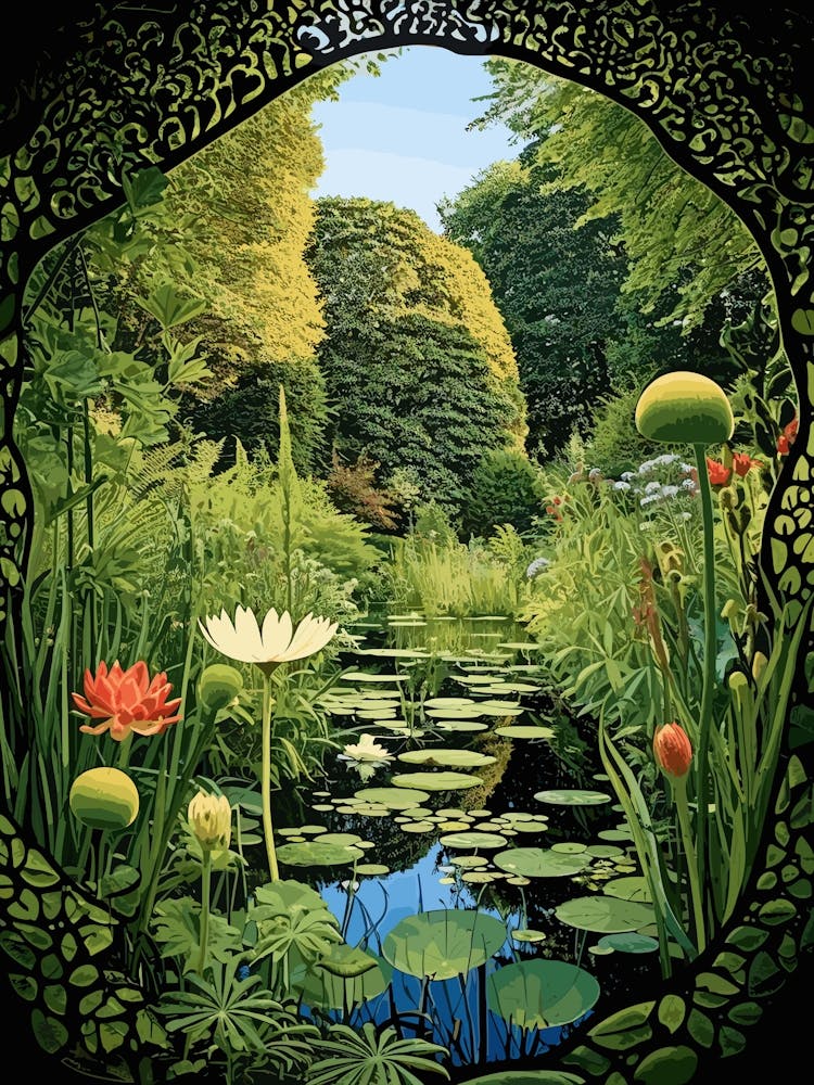 Giverny Gardens France Henri Rousseau Style 2