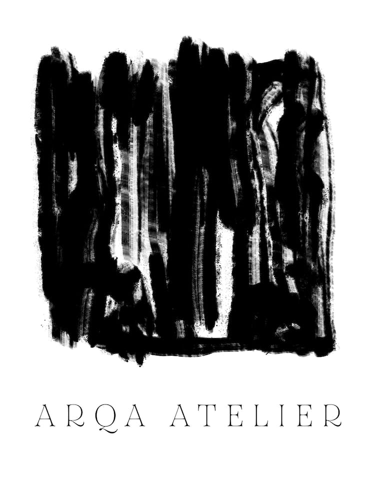 Abstract Black Composition