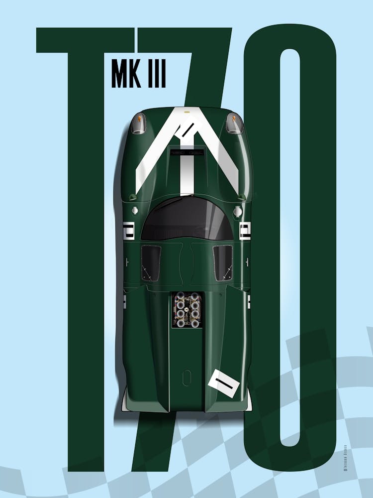 Lola T70 No.1 Top Tribute